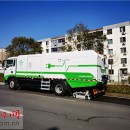 洛陽首臺(tái)！國內(nèi)最先進(jìn)的“馬路吸塵器”環(huán)衛(wèi)車在澗西亮相